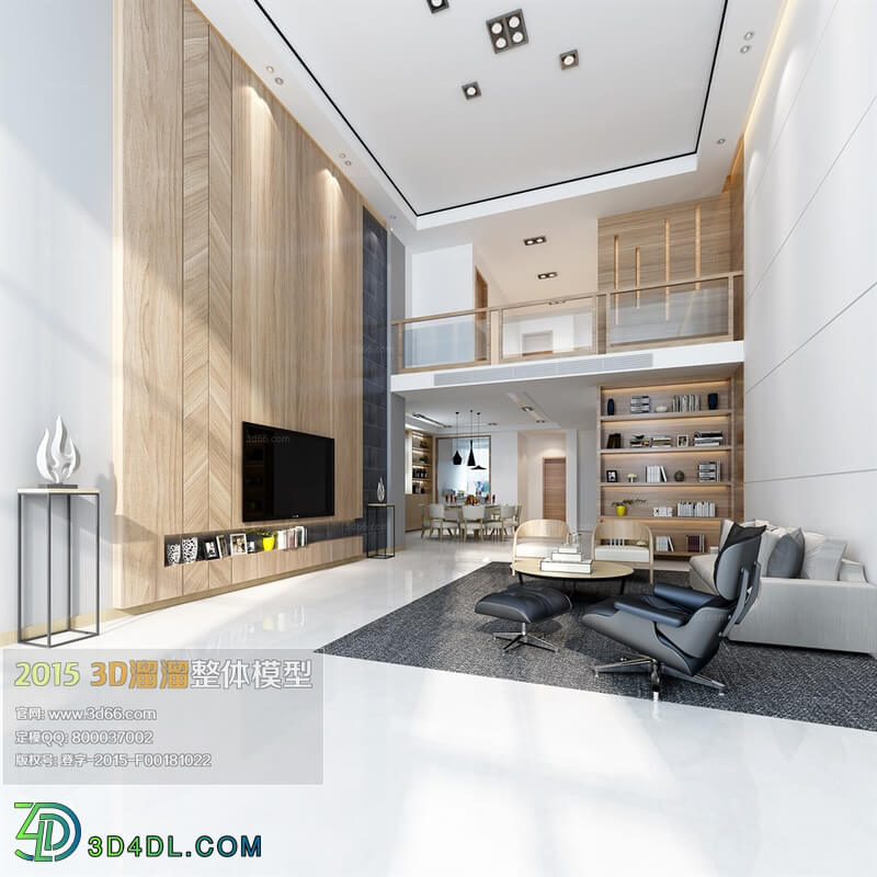 3D66 Modern Style Livingroom 2015 (022)