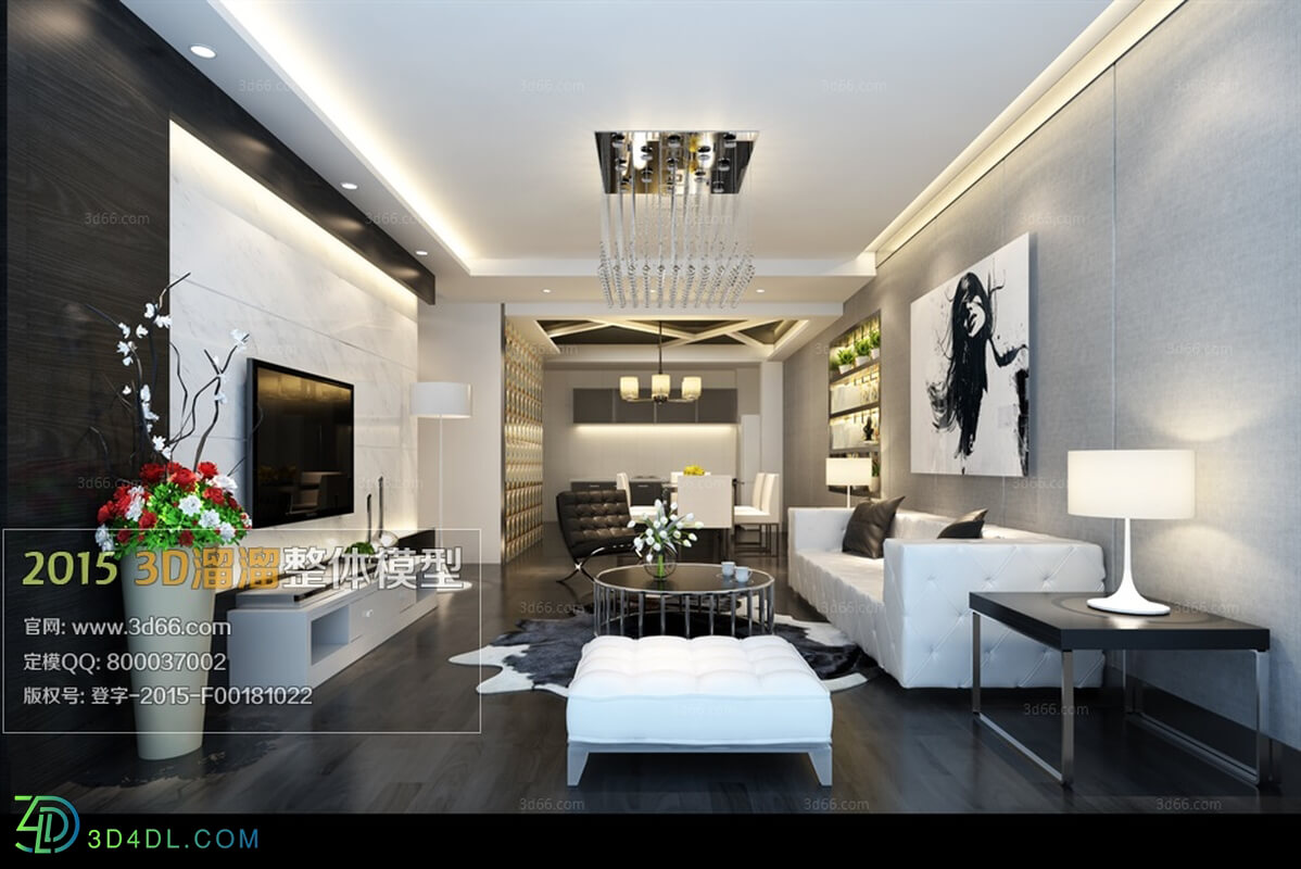 3D66 Modern Style Livingroom 2015 (023)