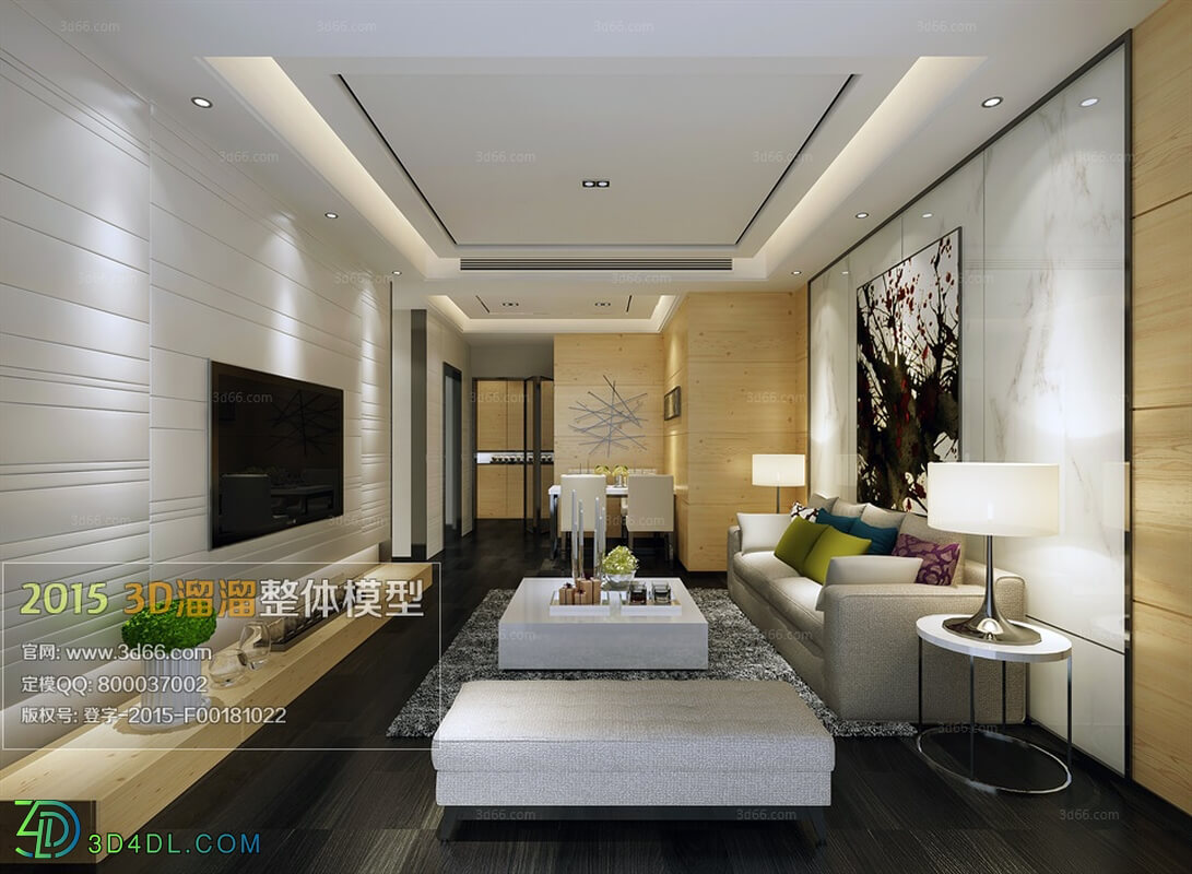 3D66 Modern Style Livingroom 2015 (024)
