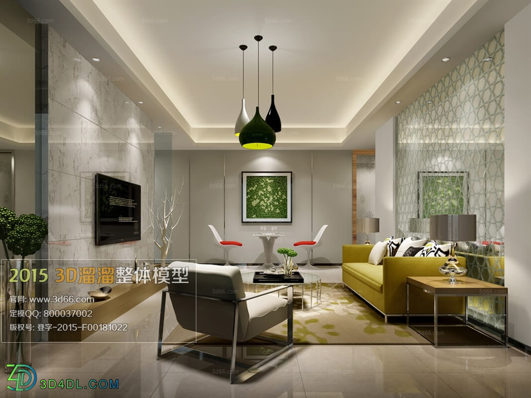 3D66 Modern Style Livingroom 2015 (025)