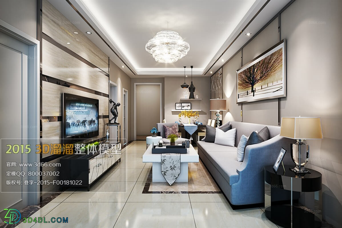 3D66 Modern Style Livingroom 2015 (034)