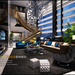 3D66 Modern Style Livingroom 2015 (036) 