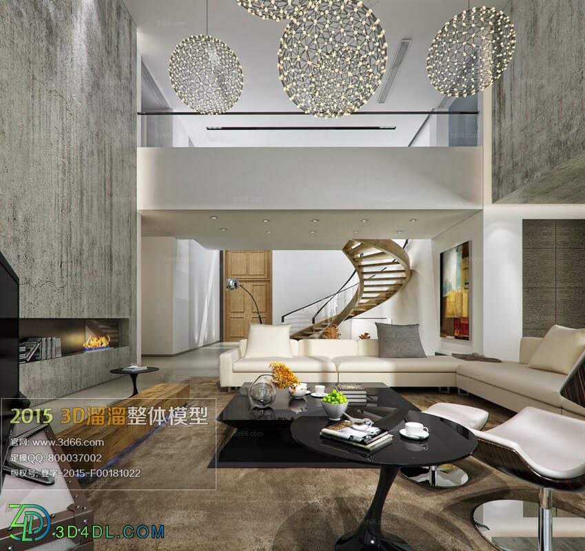 3D66 Modern Style Livingroom 2015 (037)