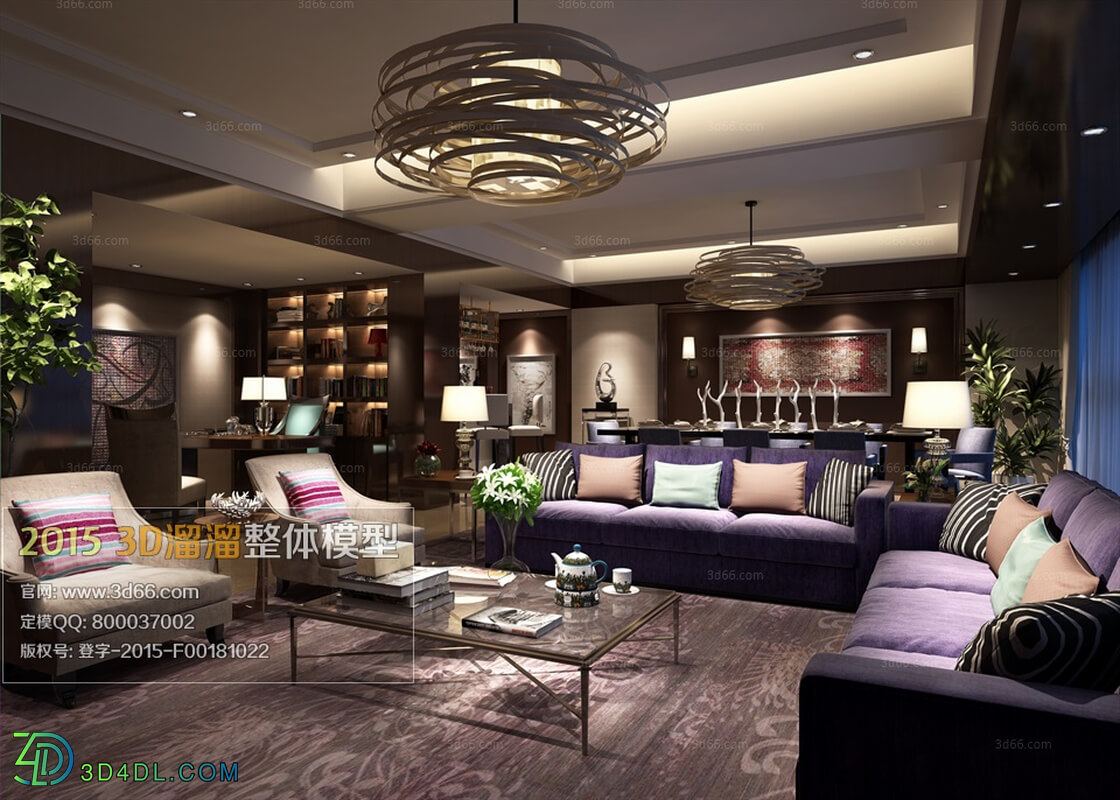 3D66 Modern Style Livingroom 2015 (038)