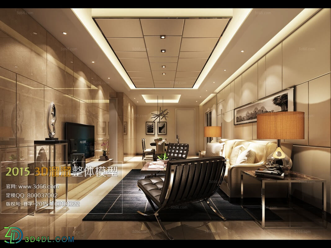 3D66 Modern Style Livingroom 2015 (040)