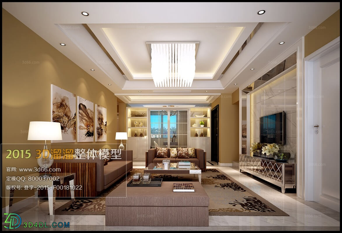 3D66 Modern Style Livingroom 2015 (042)
