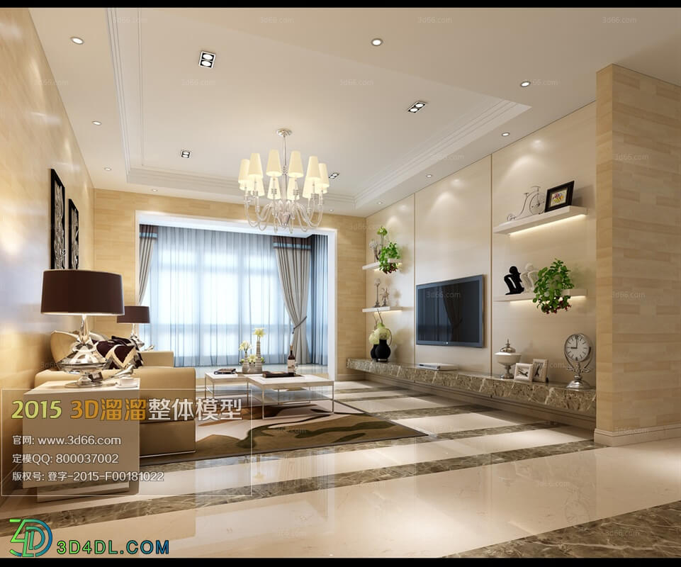 3D66 Modern Style Livingroom 2015 (043)