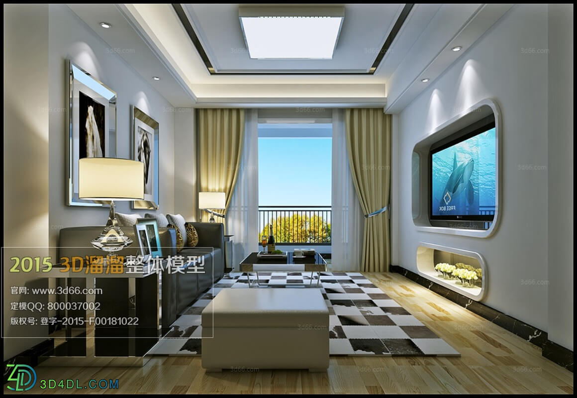 3D66 Modern Style Livingroom 2015 (049)