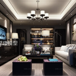 3D66 Modern Style Livingroom 2015 (057) 