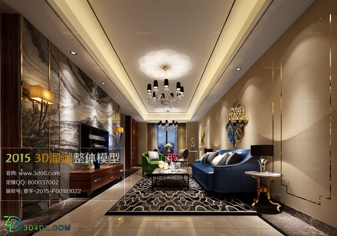 3D66 Modern Style Livingroom 2015 (058)