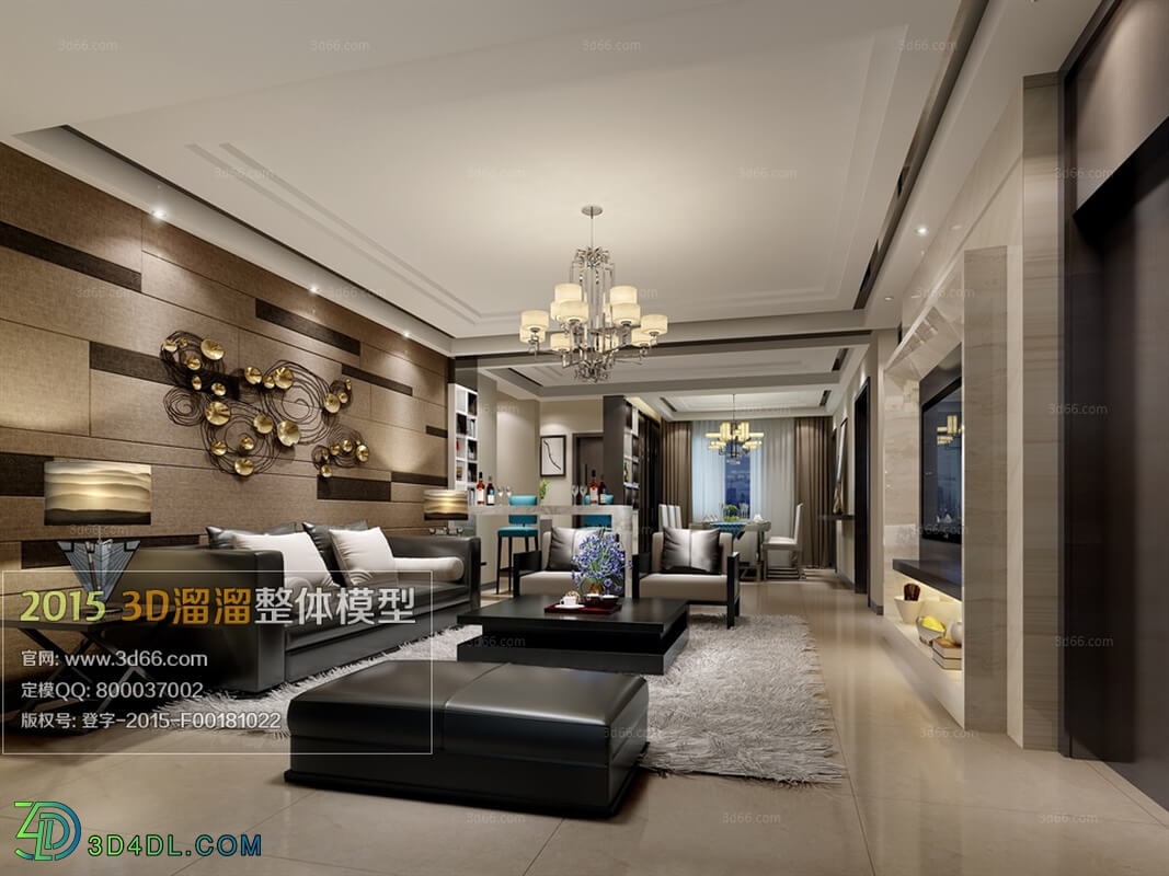 3D66 Modern Style Livingroom 2015 (061)