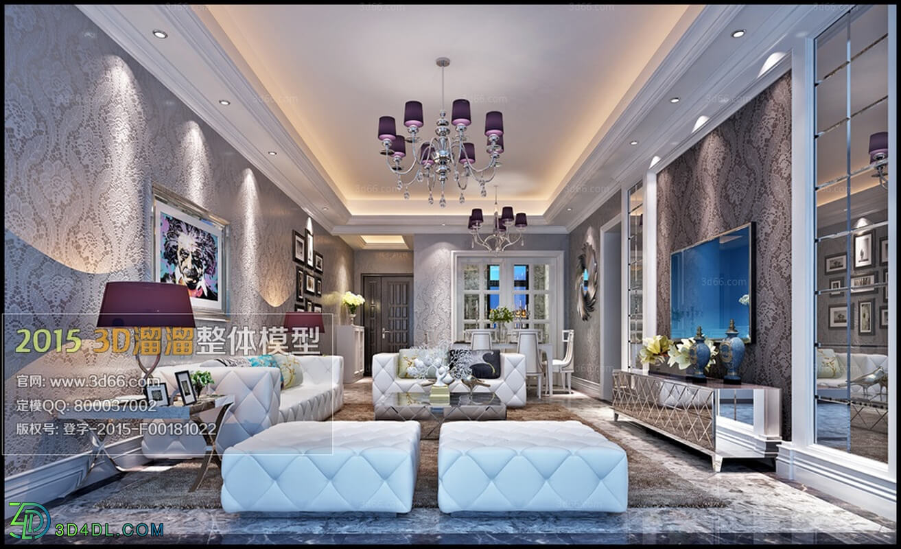 3D66 Modern Style Livingroom 2015 (064)