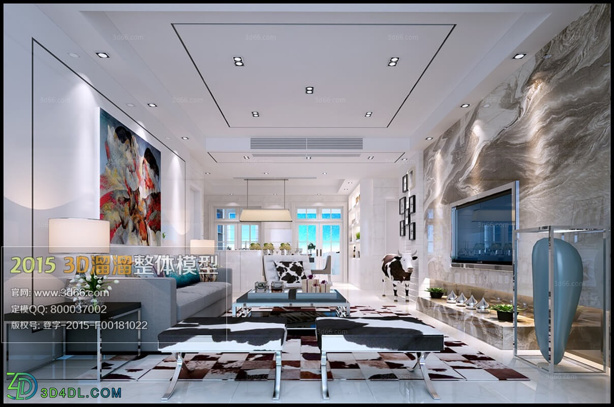 3D66 Modern Style Livingroom 2015 (068)