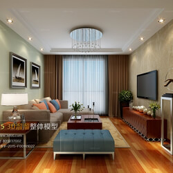 3D66 Modern Style Livingroom 2015 (075) 