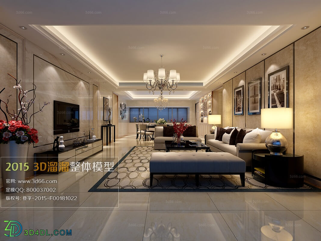 3D66 Modern Style Livingroom 2015 (079)