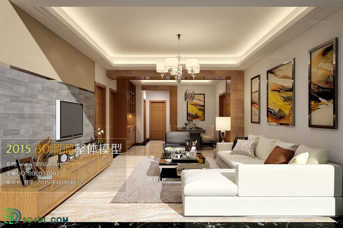 3D66 Modern Style Livingroom 2015 (086)