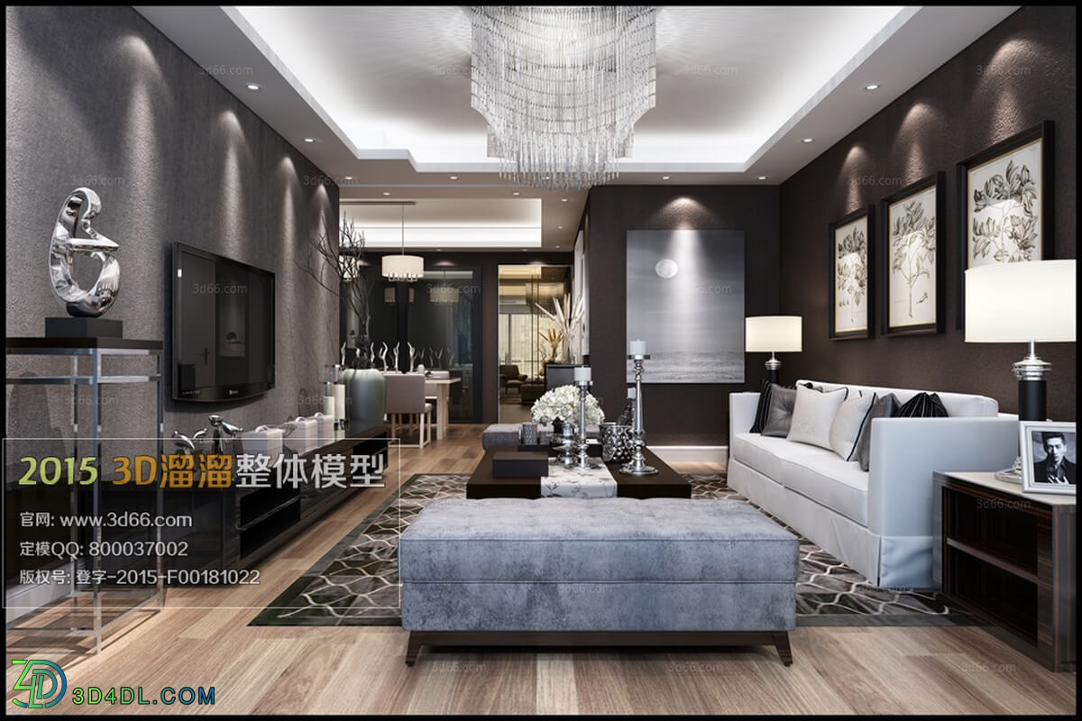 3D66 Modern Style Livingroom 2015 (099)