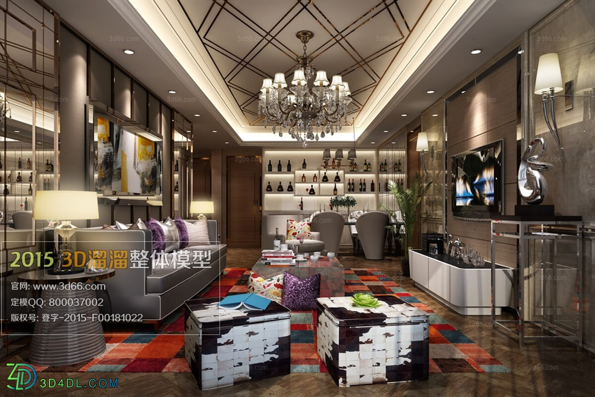 3D66 Modern Style Livingroom 2015 (101)