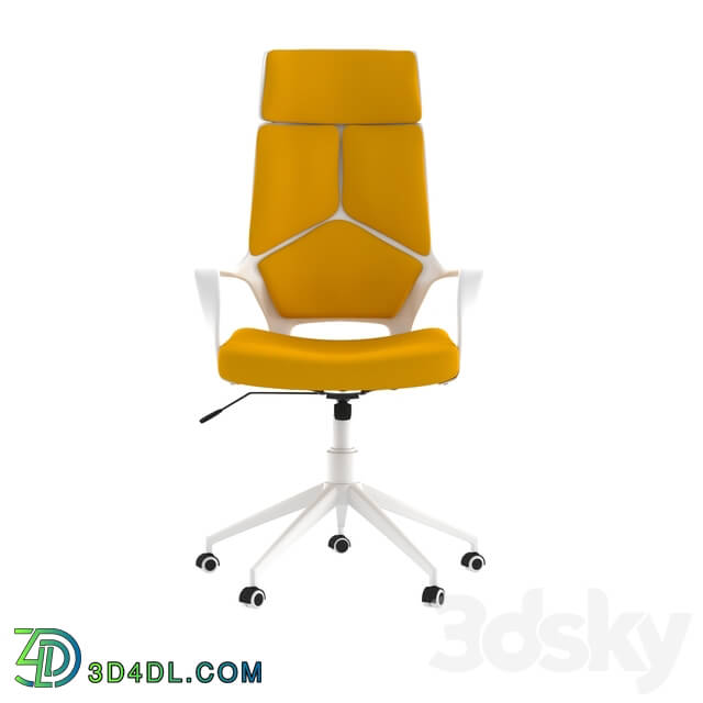 Office furniture - Chair for personnel of IQ white _ IQ white