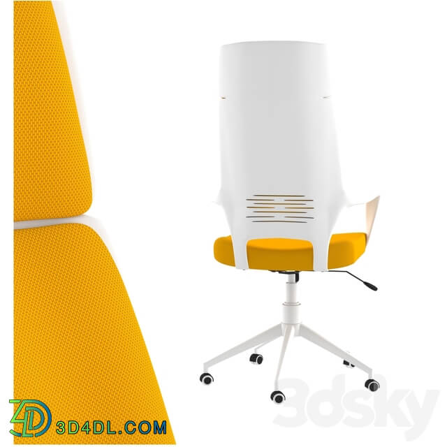 Office furniture - Chair for personnel of IQ white _ IQ white