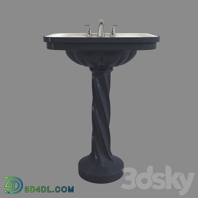 Wash basin - Bath pedestal_03
