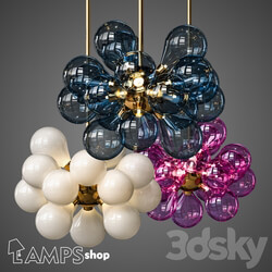 Ceiling light - LampsShop L1073 Chandelier BONOKAN 