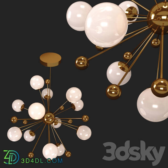 Ceiling light - Diciotto Sputnik Chandelier13