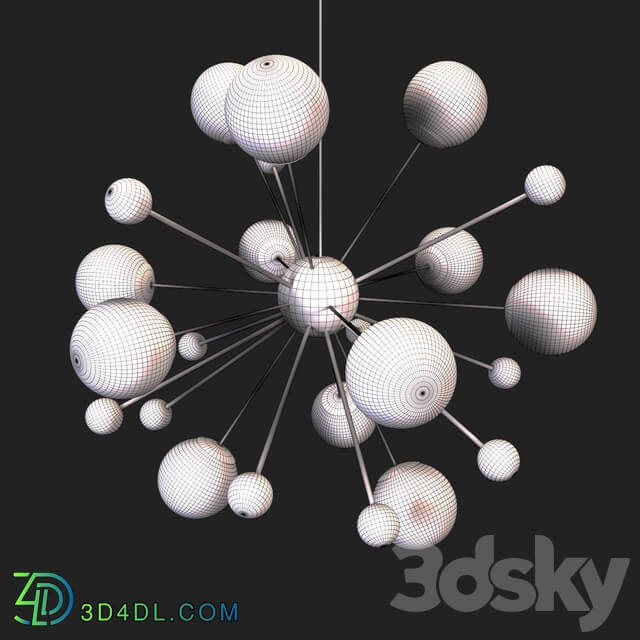 Ceiling light - Diciotto Sputnik Chandelier13