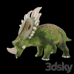 Toy - dinosaur styracosaurus 