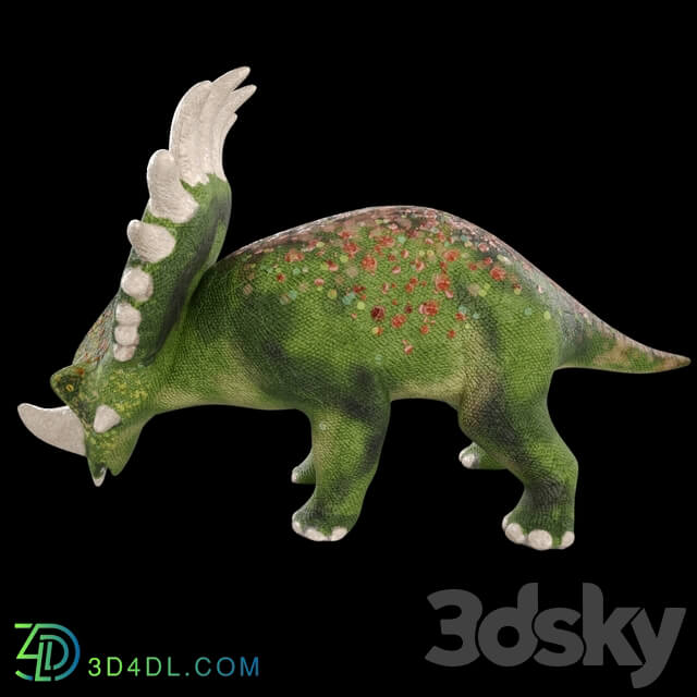 Toy - dinosaur styracosaurus