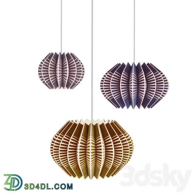 Ceiling light - Spine Round Pendant