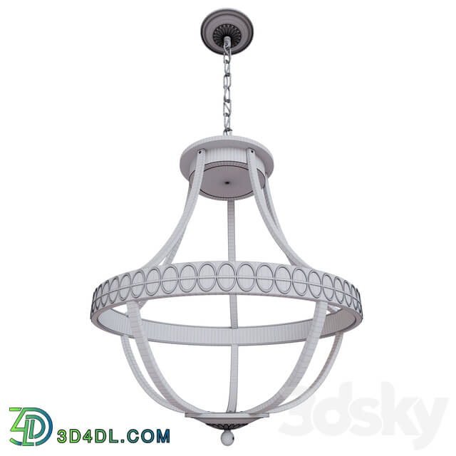 Ceiling light - White chandelier