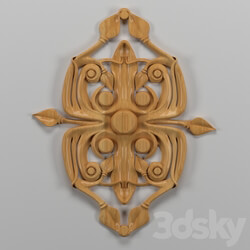Decorative plaster - Carved Trim 