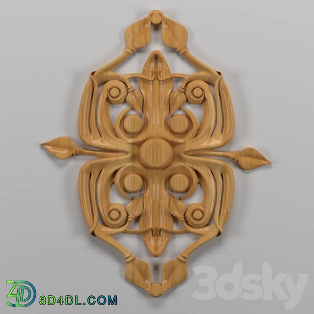 Decorative plaster - Carved Trim