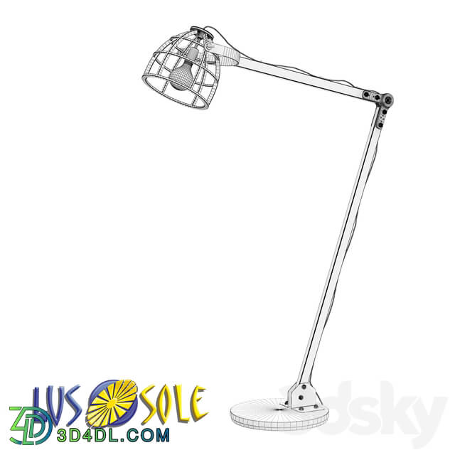Floor lamp - OM Floor Lamp Lussole Loft Matanuska LSP-0513