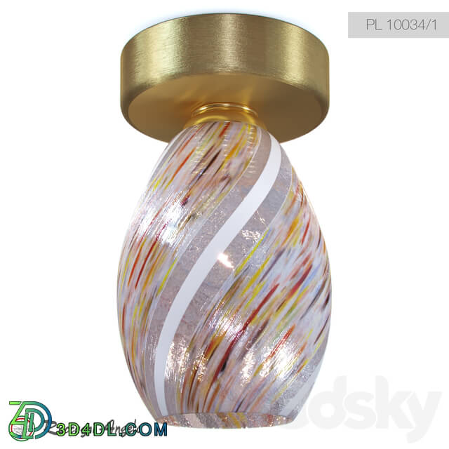 Ceiling light - Reccagni Angelo PL 10034_1