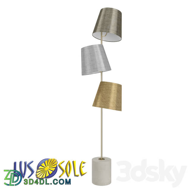 Floor lamp - OM Floor Lamp Lussole Lgo Martinez LSP-0517