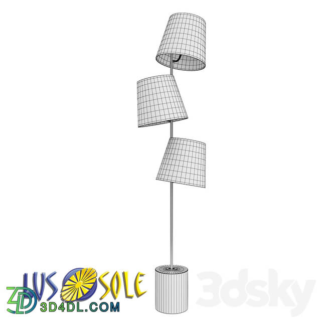 Floor lamp - OM Floor Lamp Lussole Lgo Martinez LSP-0517