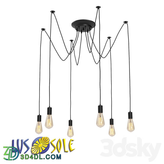 Ceiling light - OM Chandelier Lussole Lgo Shirley LSP-8172