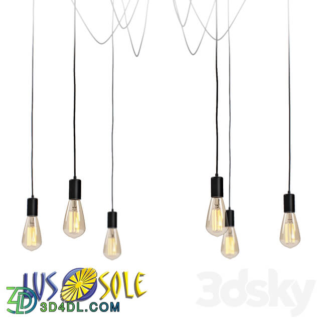 Ceiling light - OM Chandelier Lussole Lgo Shirley LSP-8172