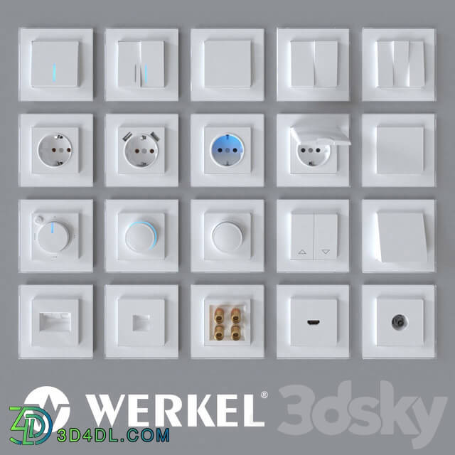 Miscellaneous - OM Sockets and switches Werkel