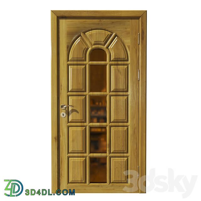 Doors - Door vintage oak
