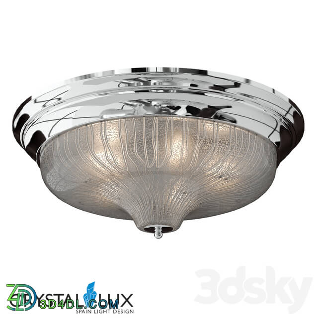 Ceiling light - Lluvia Pl5 Chrome D460