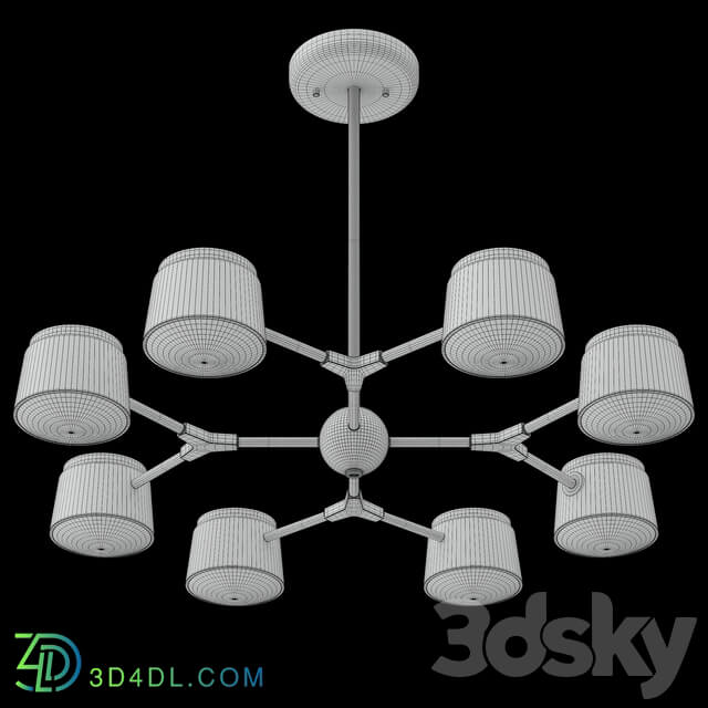 Ceiling light - Madrid Sp8 Gray