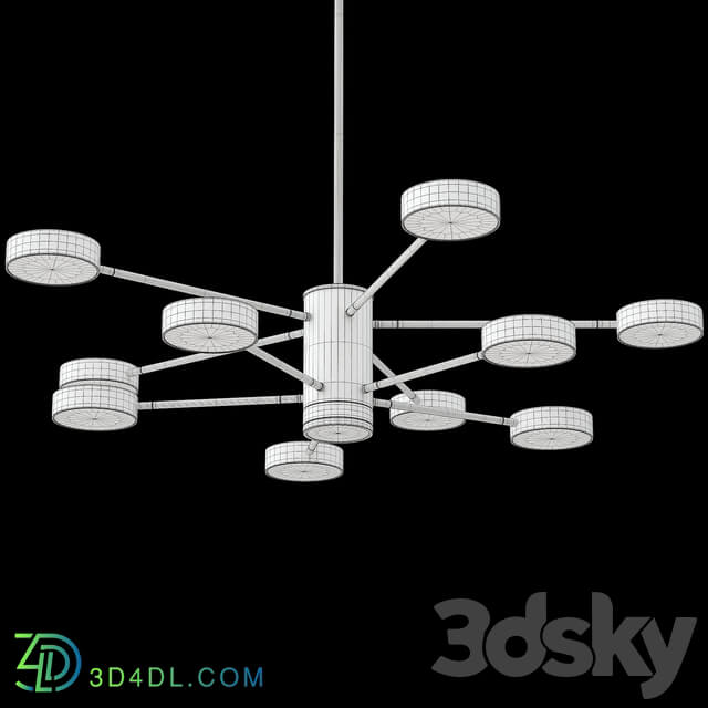 Ceiling light - GORACIO SP10 D1100 CHROME