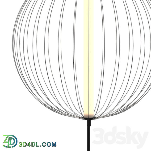 Floor lamp - Nova of California Lighting Spokes Floor Lamp