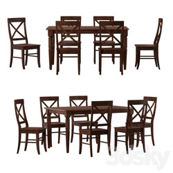 Table _ Chair - Losey dining set 
