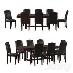 Table _ Chair - Primrose Dining Set 