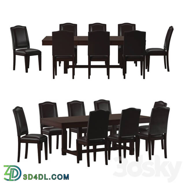 Table _ Chair - Primrose Dining Set