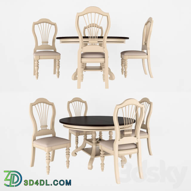Table _ Chair - Gaskell dining set